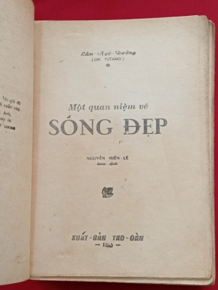 MỘT QUAN NIỆM VỀ SỐNG ĐẸP