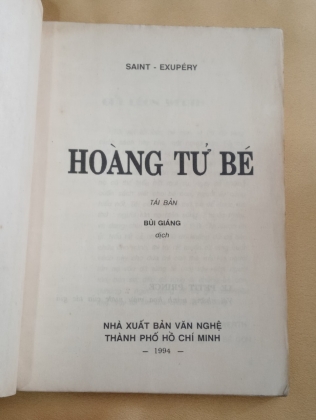 HOÀNG TỬ BÉ