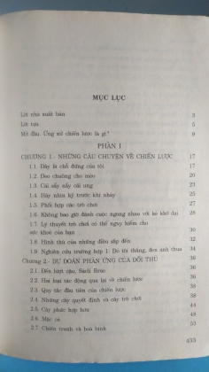 TƯ DUY CHIẾN LƯỢC CÔNG CỤ SẮC BÉN TRONG CHÍNH TRỊ KINH DOANH VÀ ĐỜI THƯỜNG