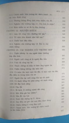 TƯ DUY CHIẾN LƯỢC CÔNG CỤ SẮC BÉN TRONG CHÍNH TRỊ KINH DOANH VÀ ĐỜI THƯỜNG