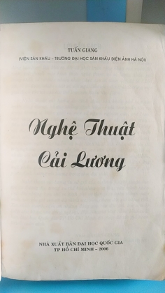 NGHỆ THUẬT CẢI LƯƠNG