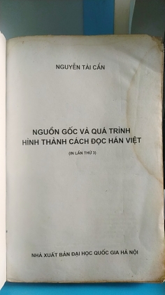 NGUỒN GỐC VÀ QUÁ TRÌNH HÌNH THÀNH CÁCH ĐỌC HÁN VIỆT