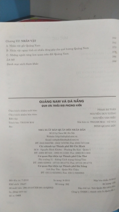 QUẢNG NAM VÀ ĐÀ NẴNG QUA CÁC TRIỀU ĐẠI PHONG KIẾN