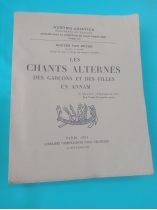 LES CHANTS ALTERNÉS DES GARCONS ET DES FILLES EN ANNAM