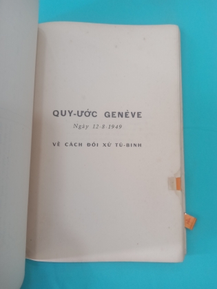 THE GENEVA CONVENTIONS OF AUGUST 12 1949 SỐ ĐẶC BIỆT THÁNG 2 - 1974