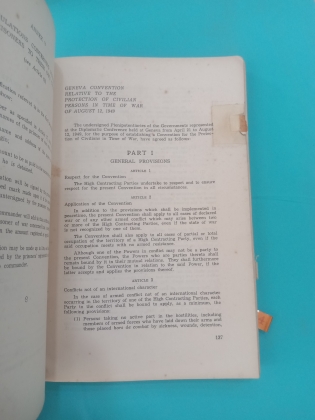 THE GENEVA CONVENTIONS OF AUGUST 12 1949 SỐ ĐẶC BIỆT THÁNG 2 - 1974