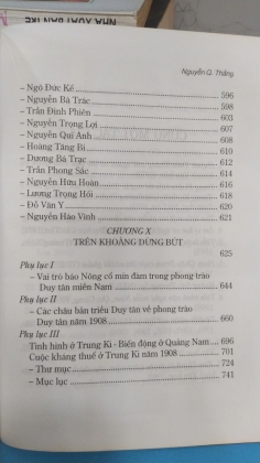 PHONG TRÀO DUY TÂN  