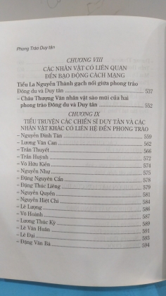 PHONG TRÀO DUY TÂN  