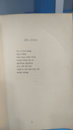 MÙA DÂNG 