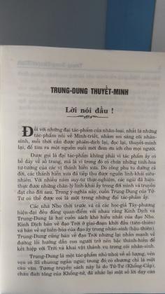 TRUNG DUNG THUYẾT MINH 