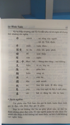 TRUNG DUNG THUYẾT MINH 