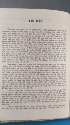 TỪ ĐIỂN THÀNH NGỮ VIỆT NAM 