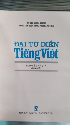 ĐẠI TỪ ĐIỂN TIẾNG VIỆT