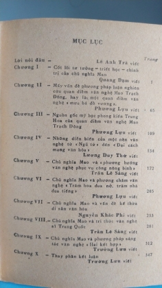 CHỦ NGHĨA MAO VÀ VĂN HÓA - VĂN NGHỆ TRUNG QUỐC