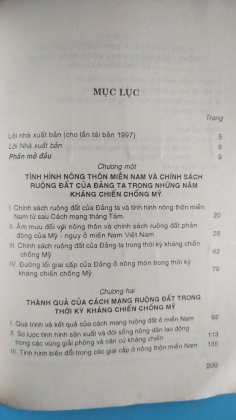 CÁCH MẠNG RUỘNG ĐẤT Ở MIỀN NAM VIỆT NAM    