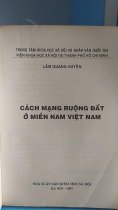 CÁCH MẠNG RUỘNG ĐẤT Ở MIỀN NAM VIỆT NAM    