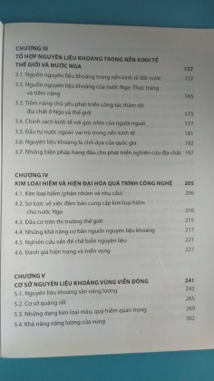 NGUỒN NGUYÊN LIỆU KHOÁNG TRONG NỀN KINH TẾ THẾ GIỚI VÀ NƯỚC NGA 