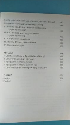 NGUỒN NGUYÊN LIỆU KHOÁNG TRONG NỀN KINH TẾ THẾ GIỚI VÀ NƯỚC NGA 