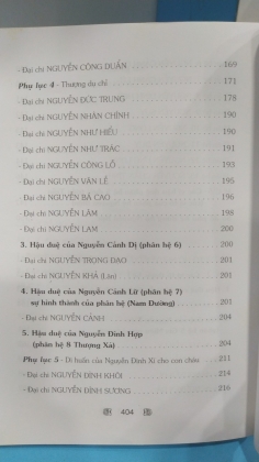 NGHIÊN CỨU PHẦN THƯỢNG PHẢ DÒNG HỌ NGUYỄN BẶC