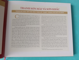 TRANH SƠN MÀI VÀ SƠN KHẮC 