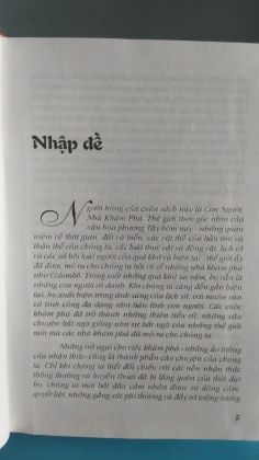 NHỮNG PHÁT HIỆN VỀ VẠN VẬT VÀ CON NGƯỜI  