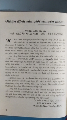 THUẬT NGỮ ÂM NHẠC 