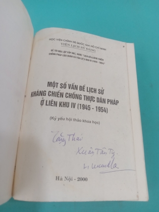 MỘT SỐ VẤN ĐỀ LỊCH SỬ KHÁNG CHIẾN CHỐNG THỰC DÂN PHÁP Ở LIÊN KHU IV (1945 - 1954)