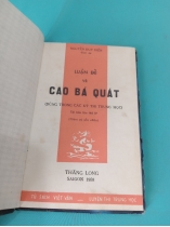 LUẬN ĐỀ VỀ CAO BÁ QUÁT