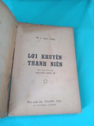 LỜI KHUYÊN THANH NIÊN