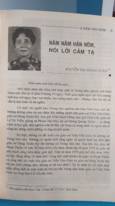 5 NĂM HÁN NÔM 1991-1995