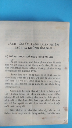 MỘT SỐ PHƯƠNG PHÁP CHỮA BỆNH HIỆU NGHIỆM  