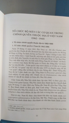 TỔ CHỨC BỘ MÁY CÁC CƠ QUAN TRONG CHÍNH QUYỀN THUỘC ĐỊA Ở VIỆT NAM QUA TÀI LIỆU VÀ TƯ LIỆU LƯU TRỮ      