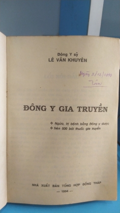 ĐÔNG Y GIA TRUYỀN  