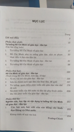 HỒ CHÍ MINH VỀ GIÁO DỤC VÀ ĐÀO TẠO 