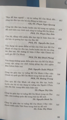 HỒ CHÍ MINH VỀ GIÁO DỤC VÀ ĐÀO TẠO 