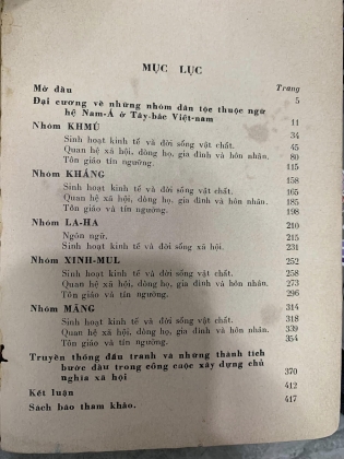 Những Nhóm Dân Tộc Thuộc Ngữ Hệ Nam Á Ở Tây Bắc Việt Nam