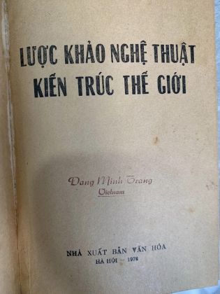 Lược Khảo Nghệ Thuật Và Kiến Trúc Thế Giới