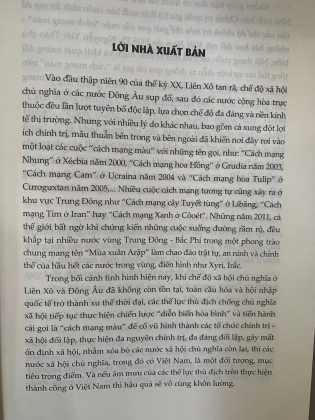 SỰ SỤP ĐỔ CỦA CÁC CHẾ ĐỘ CHÍNH TRỊ TRÊN THẾ GIỚI QUA CÁC CUỘC “CÁCH MẠNG MÀU”