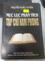 MỤC LỤC PHÂN TÍCH TẠP CHÍ NAM PHONG