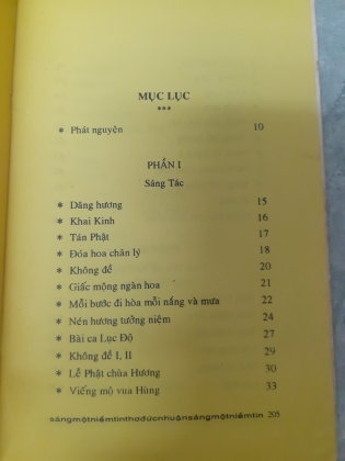 SÁNG MỘT NIỀM TIN