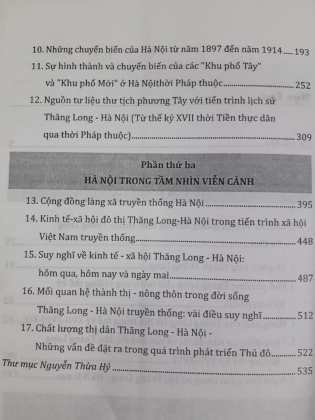 THĂNG LONG - HÀ NỘI TRONG MẮT MỘT NGƯỜI HÀ NỘI