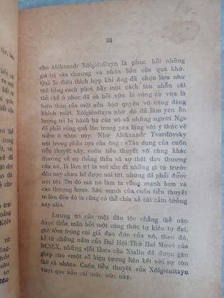 MỘT NGÀY TRONG ĐỜI IVAN ĐÊNIXÔVITCH