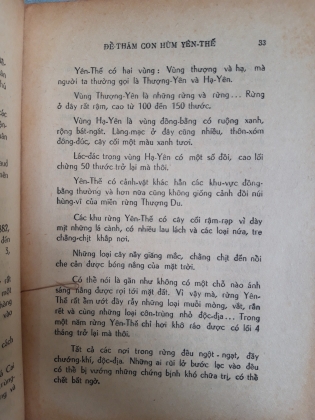 ĐỀ THÁM CON HÙM YÊN THẾ