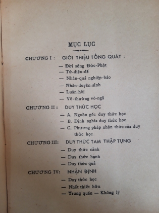 DUY THỨC HỌC - VIJNAVADA TRÍMIKAVIJNAPTIKARAKA VASUBANDHU