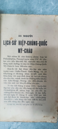 55 NGƯỜI LỊCH SỬ HIỆP CHÚNG QUỐC MỸ CHÂU