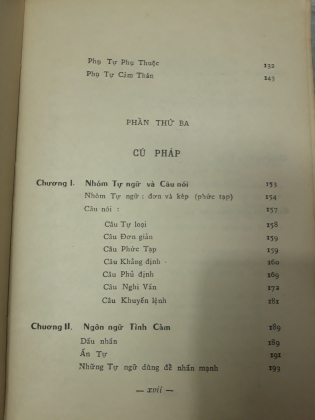 SƠ THẢO NGỮ PHÁP VIỆT NAM