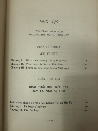 SƠ THẢO NGỮ PHÁP VIỆT NAM