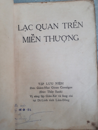 LẠC QUAN TRÊN MIỀN THƯỢNG 