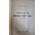 KHẢO LUẬN VỀ TRUYỆN THÚY KIỀU