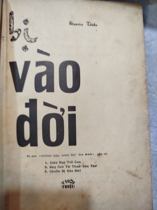 CHUẨN BỊ VÀO ĐỜI